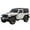 White, variant on CHUNYAN 1:18 Jeep Wrangler Rubicon 20 Years Commemorative Edition Alloy Cast Toy Vehicle Automobile Model