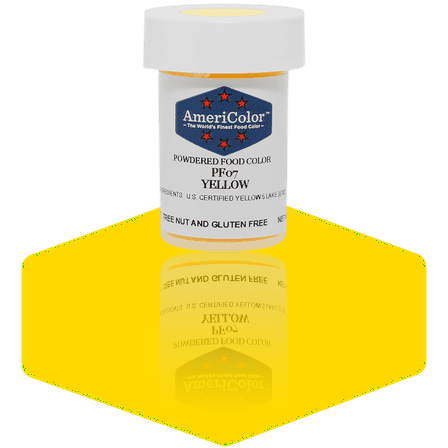 AmeriColor, Powder Food color, Yellow 3gm