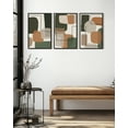thumbnail image 5 of Drsoum 16x24in3pcs Black Framed Modern Abstract Home Decor Picture Framed Wall Decor Color Blocks Artwork for Bedroom Bedroom, 5 of 8