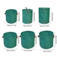 thumbnail image 6 of Yesbay Leaf Bag Reusable Yard Waste Bag Collapsible Lawn Bag Garden Leaf Collection Bag for Grass Clippings Branches, 6 of 8