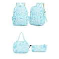 thumbnail image 4 of WAYUTE Kids Backpack 3 Pcs Backpack Set for Girls Large Capacity Ice Cream Printed Schoolbag with Lunch Tote and Pencil Lightweight Bookbag Casual School Activities, 4 of 6