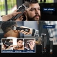 thumbnail image 5 of LQT Cordless Hair Clipper , USB charging, Hair Clipper with LCD display screen,Multi-purpose shaver, sufficient battery life, suitable for home and professional hair salons, exquisite gifts, 5 of 8