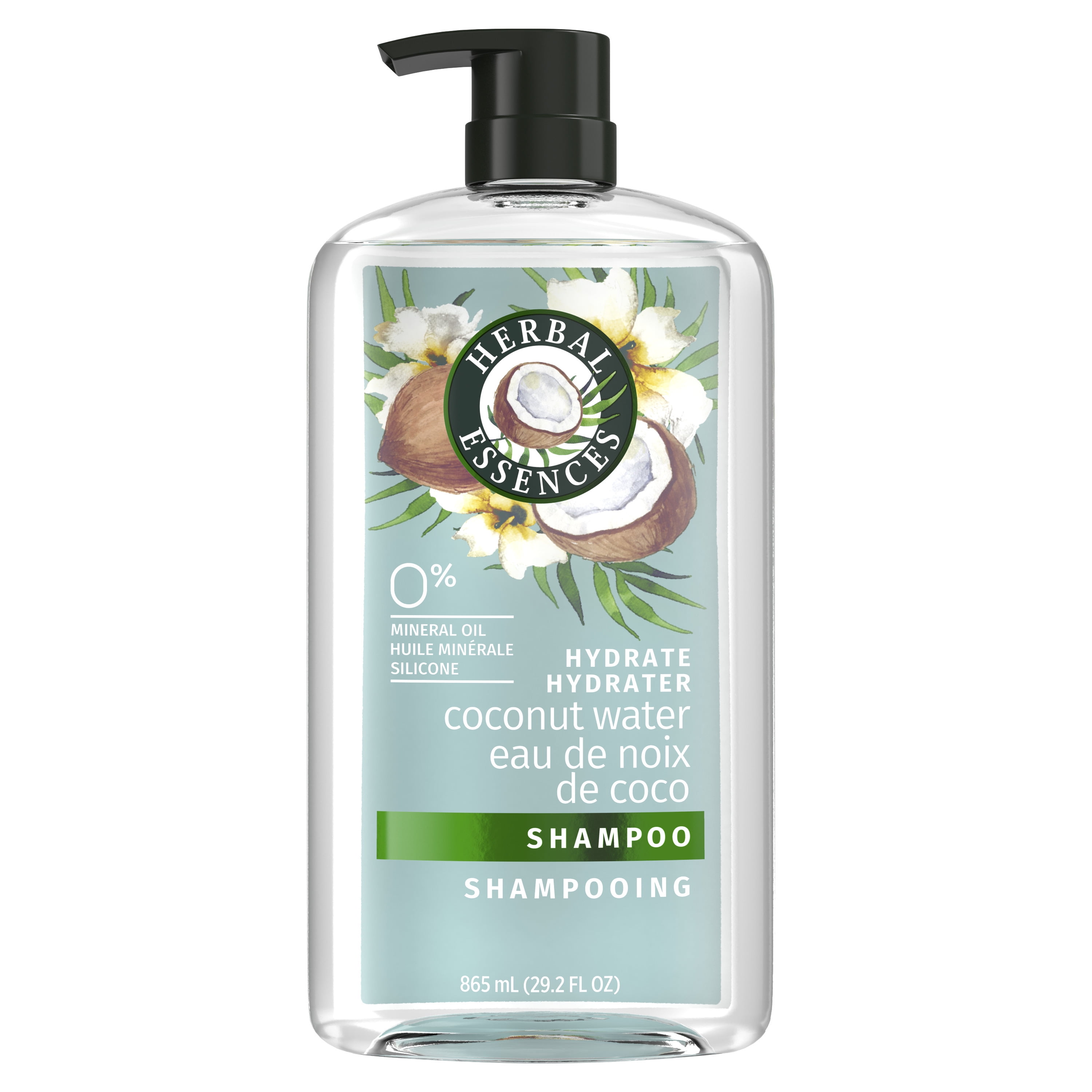 Herbal Essences Hydrate Shampoo, All Hair Types, Coconut Water and Jasmine,  29.2 oz 