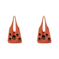 thumbnail image 1 of Bolso Hobo Punto Halloween Ganchillo Dibujos Animados para Mujer () Naranja, 1 of 3