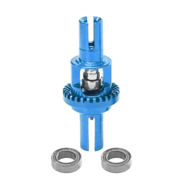 1:28 RC Car Diferencial Reemplazo Pieza de Repuesto de Metal Accesorio de Coche RC para azul