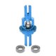 thumbnail image 1 of 1:28 RC Car Diferencial Reemplazo Pieza de Repuesto de Metal Accesorio de Coche RC para azul, 1 of 9