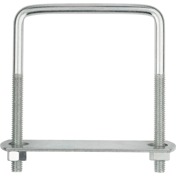 4 In, National Hardware, Square U Bolt, 0.02205 Pounds lb