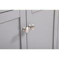 thumbnail image 5 of Elegant Decor Franklin 36" Aluminum MDF Single Bathroom Vanity in Gray, 5 of 15