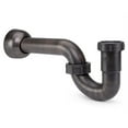 thumbnail image 2 of Keeney Decorative 1-1/2 in. x 1-1/2 in. Plastic P-Trap in Oil Rubbed Bronze, 2 of 15