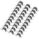 thumbnail image 1 of Uxcell 30 Paquete de Abrazaderas de Cable 1.26" Acero Inoxidable 304 Goma Forma U para Tubo, 1 of 7