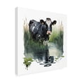 thumbnail image 4 of Canvas Wall Art - The Golden Valley 'Cooling Off' Wall Art for Living Room, Bedroom, or Office Décor by Trademark Fine Art - 24 x 24 Inches, 4 of 4