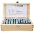 thumbnail image 1 of Plug Gage Set,50pcs 2.5-2.99mm Plug Pin Pin Gage Metric Pin Gage Innovative Solution, 1 of 8