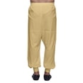 thumbnail image 3 of Atasi Readymade Adjustable Elastic Pajama For Mens Solid Rayon Harem Bottom Pant, 3 of 5