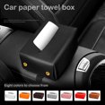 thumbnail image 2 of Caja de toallas de papel para montar en el automóvil, bolsa colgante especial para el respaldo del asiento del automóvil, deflector oculto para el automóvil, reposabrazos, cajón, papel higiénico creat, 2 of 5