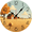 barn-2fall, variant on Eveokoki Farmhouse Wall Clock Battery Operated 10 Inch Silent Non-Ticking Wooden Wall Clocks Fence Barn Clock for Kitchen Living Room Bedroom Decor