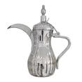 thumbnail image 3 of GROWTH TANK Cafetière Arabe en Acier Inoxydable Robuste avec Poignée pour Cuisinière à Induction Argentée 500 ml, 3 of 9