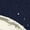 NAVY, variant on Instant Message - Wolf Moon - Men's Short Sleeve Graphic T-Shirt
