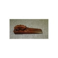 thumbnail image 2 of D-Art Collection Solid Teak Wood Turtle and Crab Door Stopper in Dark Brown, 2 of 6