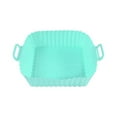 thumbnail image 2 of 55cm Mint Amazon Spot Air Fryer Mat Thickened Food Grade Silicone Baking Mat Home Air Fryer Baking Tray, 2 of 8