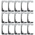 thumbnail image 5 of 10/15/20 Pieces Wall Panel Spacers Metal Flush Equipment Leveling Plates, 5 of 5