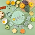 thumbnail image 2 of Salad Spinner and Vegetable Chopper - Vegetable Slicer and Wash, Spin & Dry Salad, Fruits & Vegetables - Veggie Chopper with Container - Onion Chopper - Kitchen Gadgets, 2 of 7