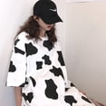 thumbnail image 4 of Dnzceghtig - Camiseta para adulto con diseño de vaca, 4 of 5