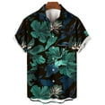 thumbnail image 3 of Wavsuf Mens Shirts Short Sleeve Button Down Summer Turndown Beach Hawaiian Multicolor Shirts Size XL, 3 of 3