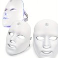thumbnail image 2 of 7 LED Face Mask for Acne and Skin Rejuvenation - Blue and Red Light Facial Care Mask for Face and Neck - Skin Care Mask for Photon Therapy and Skin Rejuvenation, 2 of 5