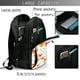 thumbnail image 4 of Balery Cute Fox with Heart Mochila con carga USB para hombre y mujer - Mochila impermeable y antirrobo para laptop con puerto USB para viajes, trabajo, 4 of 7