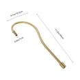 thumbnail image 2 of Greenadscape Accesorio Para De Con Tubo Curvo Dorado Y De Hierro, 2 of 8