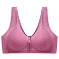 thumbnail image 4 of Akiihool Bras for Women Full Coverage Women's Coverage Wireless Bra with Foam, ComfortFlex Fit, Smart Sizes (Red,44), 4 of 5