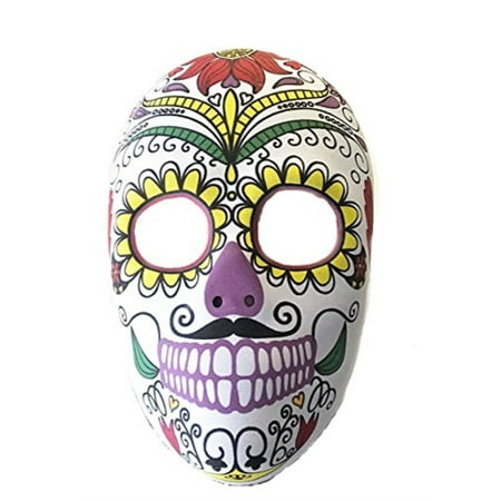 day of the dead mask da de muertos seor or halloween mens face