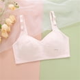 thumbnail image 2 of Girls Underwear Teen Child Seamless Training Bra Adjustable Straps Comfort Fit Racerback Sports Bras Size 16-18 Y, 2 of 7