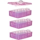 thumbnail image 3 of herramienta de almacenamiento Caja de almacenamiento de plástico apilable con asas Zhivalor WMZL-1542-2, 3 of 4