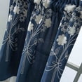 thumbnail image 6 of Embroidered Semi Curtains for Small Windows and Doors, Decorative Short Curtains for Bedroom Light Control, Rod Pocket Window Curtains for Kitchen and Bathroom, 6 of 9