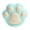 Mint Green, variant on Rechargeable Magnetic Hand Warmer, Reusable Portable Heater, Ultra-Thin Pocket, Fast Heating, Cute Cat Paw Shape, 3.31*2.99 Inches, Outdoor, Hunting, Golf, Camping Accessories.