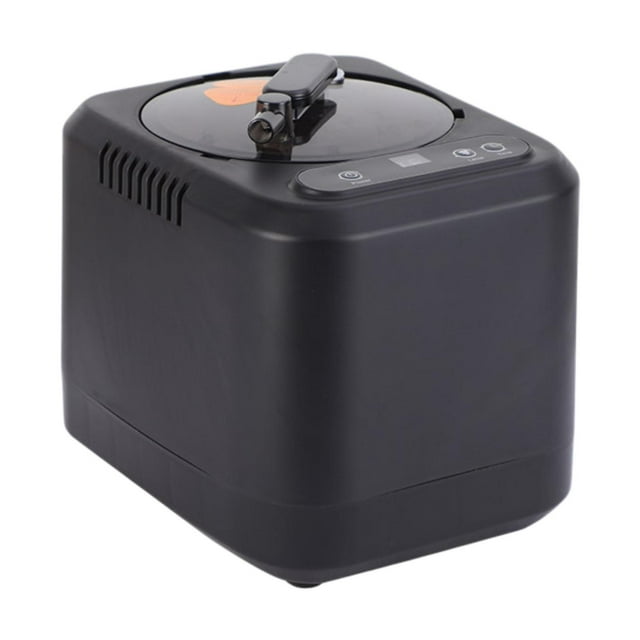 Generador de vapor para sauna de 3 litros con enchufe estadounidense de 110 V. Negro