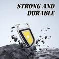 thumbnail image 3 of HIBIBUD Keychain Flashlight Multitool,Quick Release Magnetic Base&Type-C for Outdoor Camping, 3 of 7