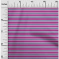 thumbnail image 1 of oneOone Cotton Jersey Fuschia Pink Fabric Stripes Dress Material Fabric Print Fabric By The Yard 58 Inch Wide, 1 of 1