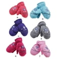 thumbnail image 5 of Cateissary 6 pares de manoplas para niños, equipo deportivo impermeable de invierno, herramientas de protección para niños, patrones impresos Suministros térmicos gris, 5 of 5