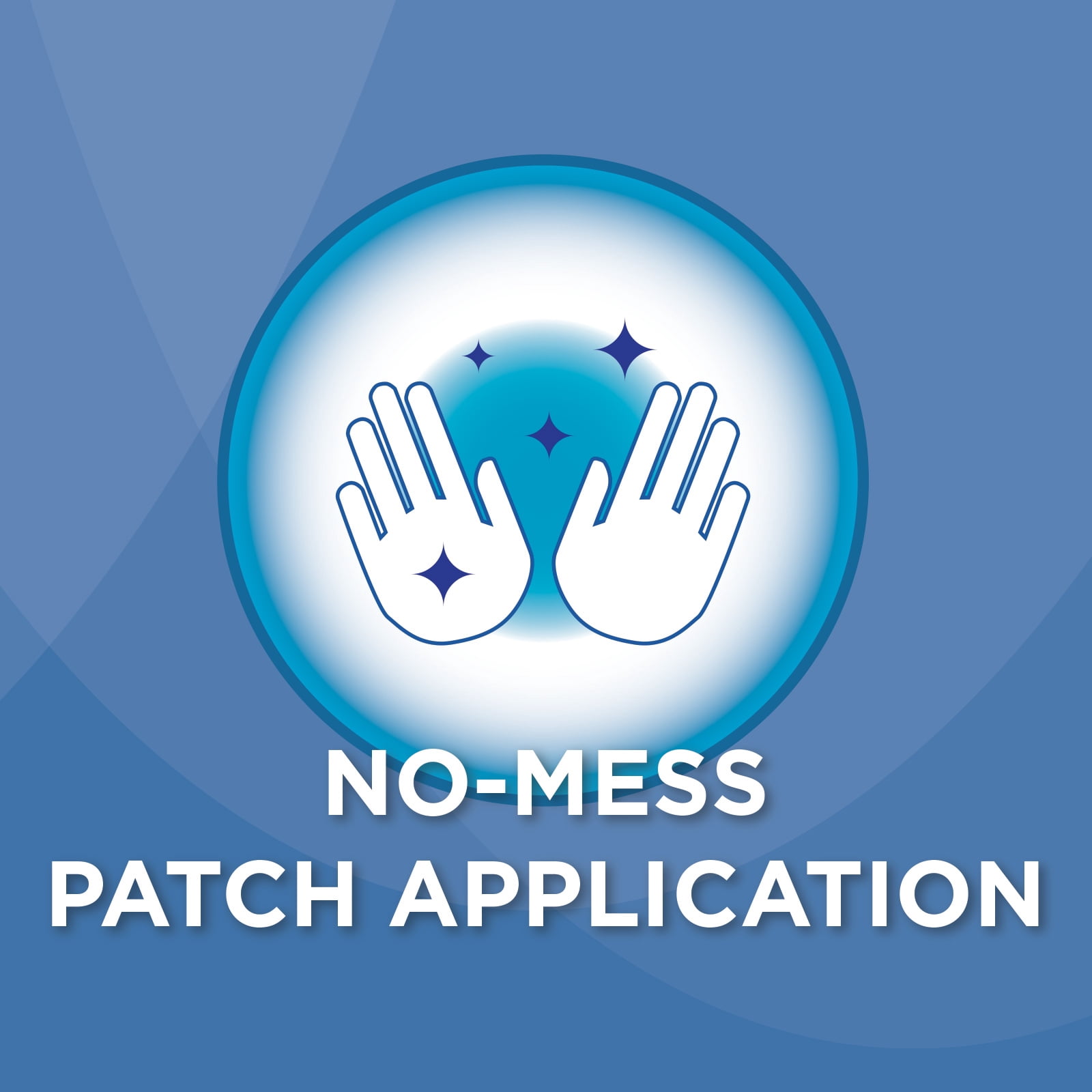 HealthWise Cold Hot Medicated Menthol Patch | 5% Menthol | Back and Large Areas | 7.87” x 3.93” | 25-Count | Paraben-free | Soothes Minor Aches and Pains