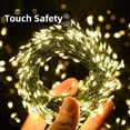 thumbnail image 3 of Fairy Lights Dailyart 300 LED cálidos, 8 modos, control remoto de 8 m, enchufe 120 V, 3 of 7
