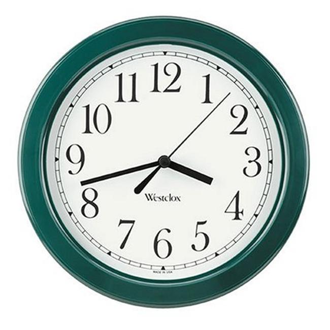 Westclox 46072 8 Inch Simplicity Wall Clock - Hunter Green - image 1 of 1