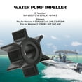 thumbnail image 3 of 369-65021-1, Anti Aging Stable Performance Anti Impact Water Pump Impeller  For Mariner 2-STROKE, 3 of 8