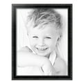 thumbnail image 2 of ArtToFrames 17" x 22" Black Engraved Edges Picture Frame, 17x22 inch Black Wood Poster Frame (WOM-4055), 2 of 8