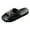 Black, variant on Men Slippers Cloud Slides for Women Lightweight Summer Shoes for Men Non Open Toe Womens Dressy Sandals Cushioned Thick Sole