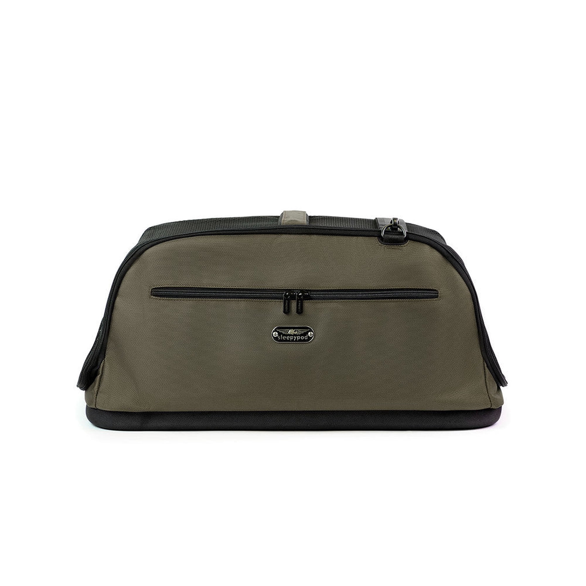 Sleepypod Air - Airline Approved Carrier and Crash-Tested Car Seat for Cats and Dogs up to 18 lbs. (Olive Green)