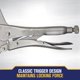 thumbnail image 3 of IRWIN 19 Pinza de Presi&oacute;n VISE-GRIP 11R, color, 11R, pack of/paquete de 1 IRWIN NA, 3 of 6