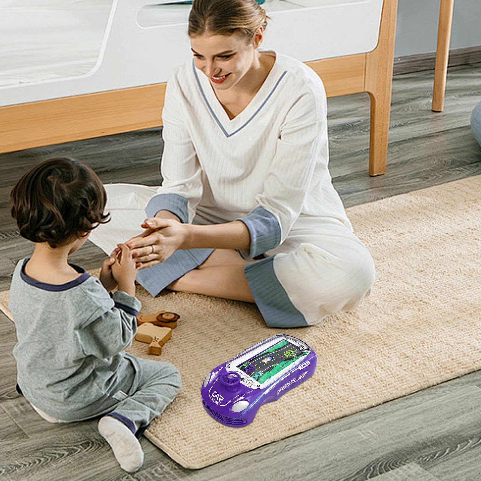 ZMKIAG Children's Handheld Game Console, Simulation Adventure Driving Racing Car Game, Educational Musical Car Toys, Boys Girls Small Car Thinking Training Concentration
