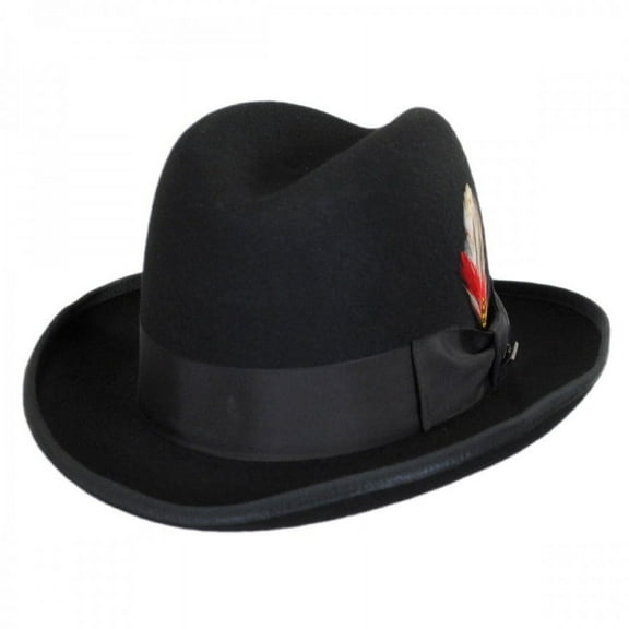 Made in the USA - Classics Godfather Hat by Jaxon and James - S - Black